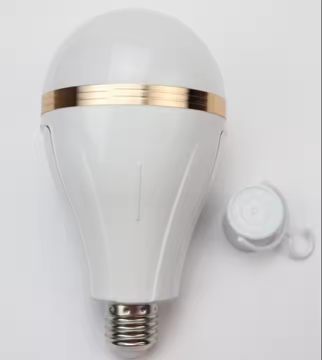 E27 charging emerg bulb portable led lamp 30W usb type c rechargeable light bulb with removable battery li-ion