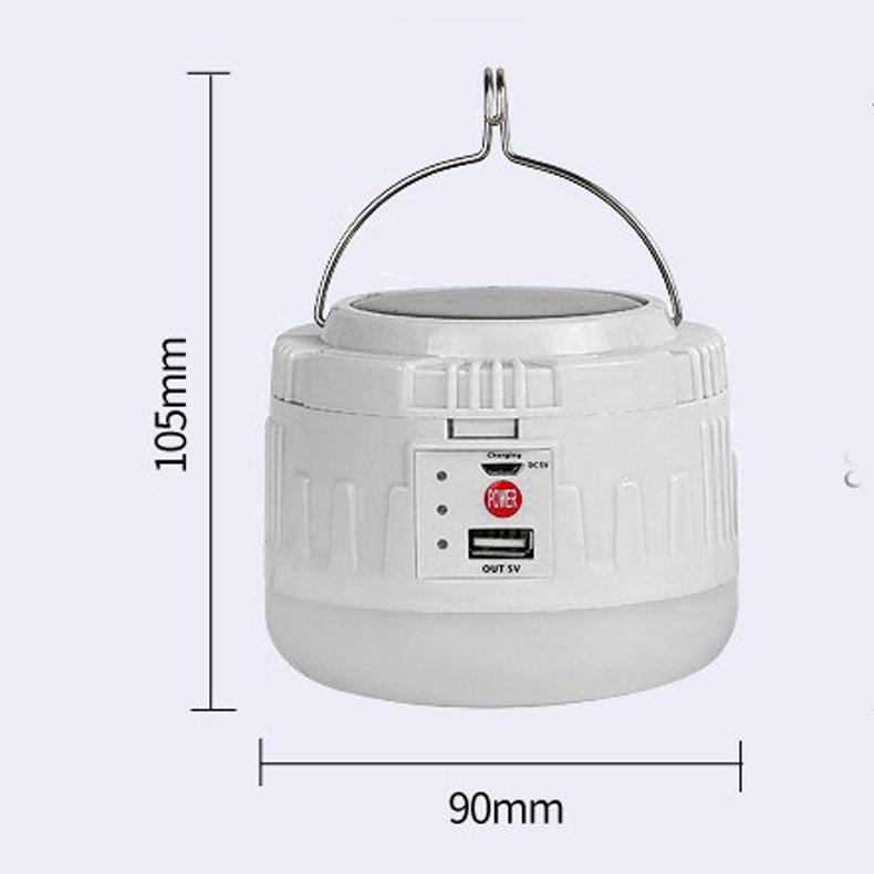 XC50solar and rechargeable camping lantern with power bank function（50PCS）